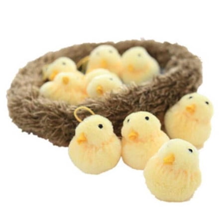 Panda Superstore PS-TOY166461011-DORIS02104-RP Small Cute Chickens Simulation Stuffed Animal Plush Dolls Sofa Cushion