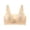 01-Beige, variant on Yutgune Bras for Women Ventilated Mesh Triangle Women's Bras Stretch Moisture Wicking Daily Bra