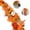 MulticolorC, variant on Virelaxpo Halloween Thanksgiving Garland Vine with Maple Leaves Pumpkins for Doorway Mantel Decor 74.8 Inches