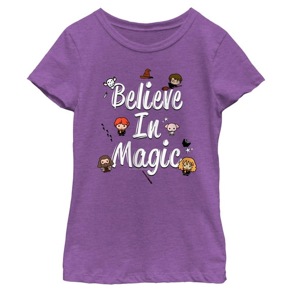 Girls Harry Potter Believe In Magic T Shirt