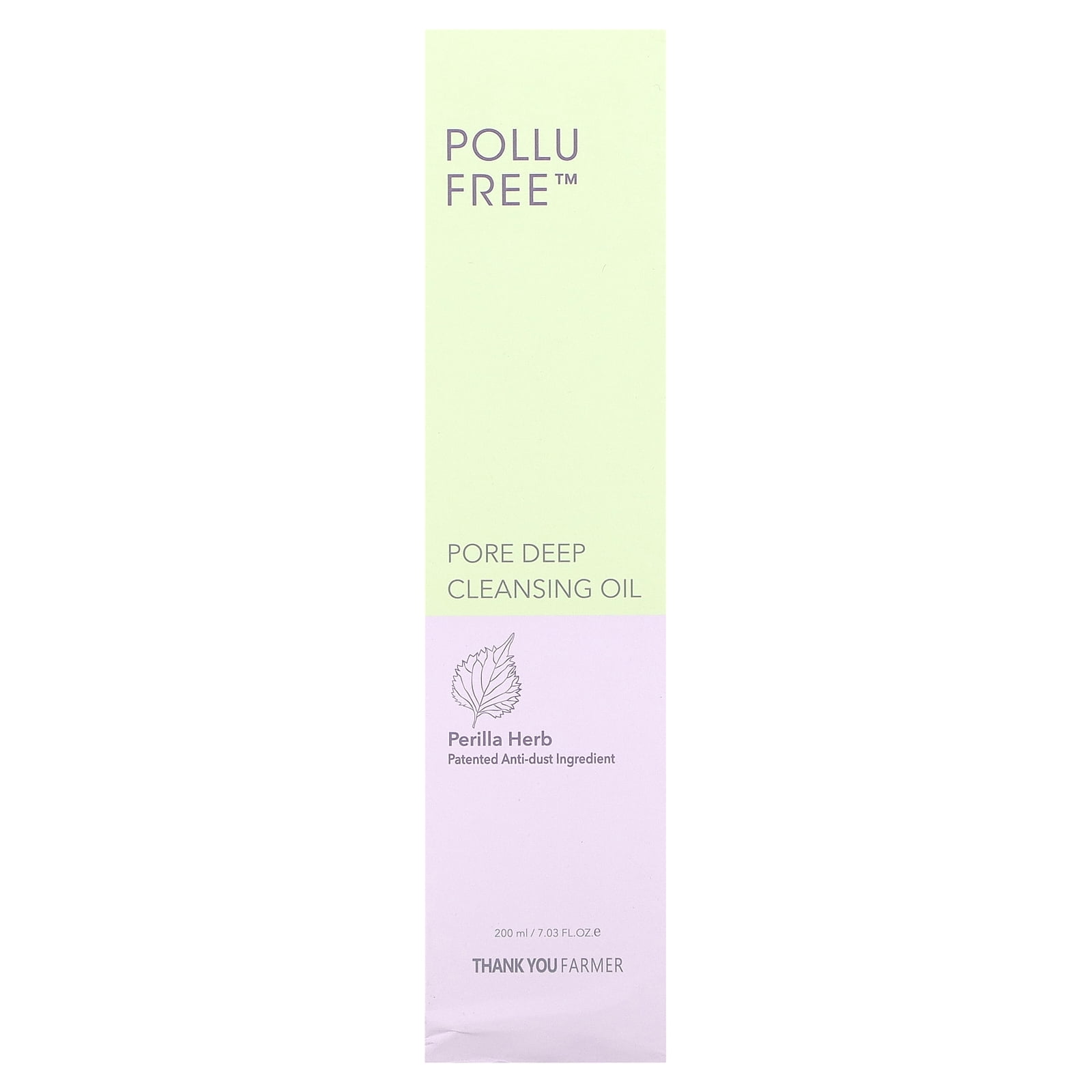 Thank You Farmer Pollufree, Pore Deep Cleansing Oil, 7.03 fl oz (200 ml)