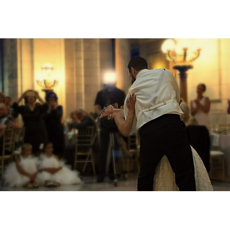 Framed Art For Your Wall Groom Couple Dancing People Party Wedding Bride 10x13