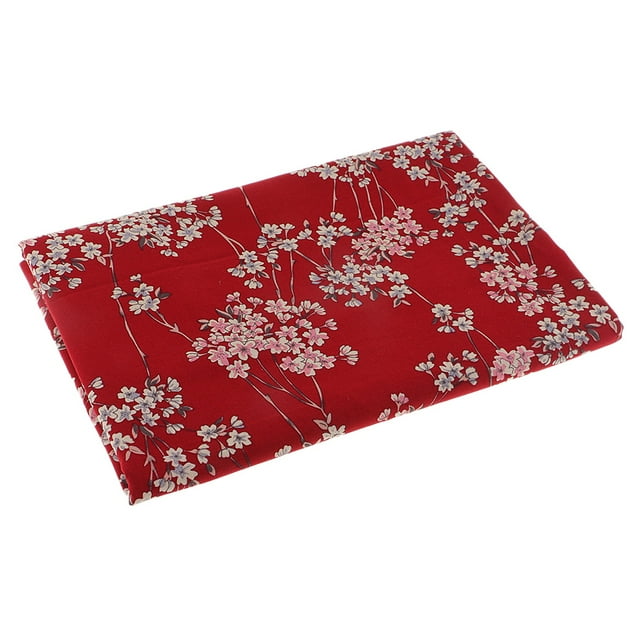 Tela de algodón Macarena para patchwork acolchado rojo