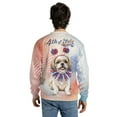 thumbnail image 5 of 4th of July Shih Tzu Celebrates Independence Day All Over Print 3D Sweatshirt Unisex Merch Lion Dog Lover Gifts - 12010, 5 of 6