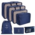 thumbnail image 1 of Lightweight Packing Cubes for Travel Wearable Cosmetics Bag Accessories Pouches navy, 1 of 8