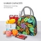 thumbnail image 5 of Balery Hippie Style Bolsa de Almuerzo para Mujeres, Caja de Almuerzo, Bolsa de Almuerzo Pequeña Impermeable, Tote de Almuerzo Reutilizable con Gran Capacidad, 5 of 6
