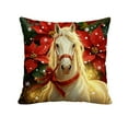 thumbnail image 3 of Christmas Pillow Covers for Decorations Indoor18x18" Christmas Pillow Covers Decorative Pillow Cases with Soft Fabric Hidden Zipper Cushion Covers, 3 of 7