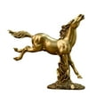 thumbnail image 2 of Colecciones de arte de estatuillas de estatuas de caballos modernos, artesanías de Feng Shui, esculturas de animales 28cmx8cmx25.5cm, 2 of 7