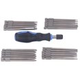 thumbnail image 1 of Screwdriver Bit, Wear Resistant Perfect Fit 24Pcs Screw Driver Bit Strong Magnetic  for Electronics for Repair, 1 of 7