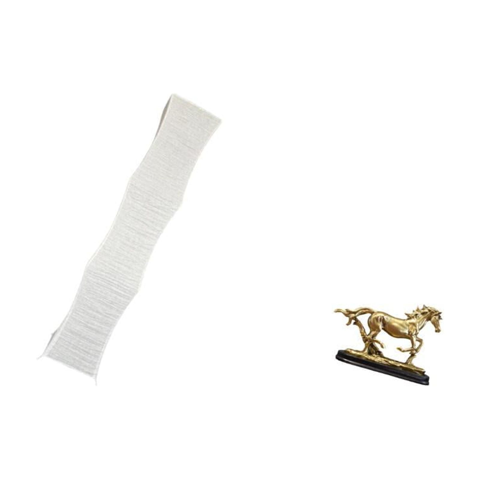 CarpNettore Elegant Horse Sculpture Paper Floor Lamp Shade Artistic Living Room Decor Standing Lamp Light Cover Collectible Art Ornament for Home