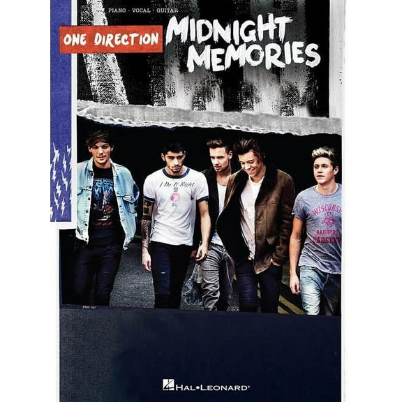 Hal Leonard One Direction - Midnight Memories Piano/Vocal/Guitar Songbook