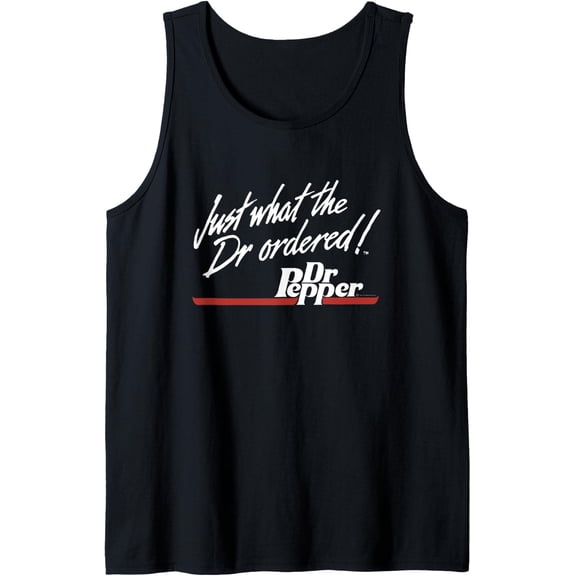 Dr. Pepper Vintage Just What The Doctor Ordered! Tank Top Size S-3XL