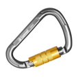 thumbnail image 1 of koolsoo 10xAluminum Locking Climbing Carabiner D Shape Auto-Locking Carabiner Auto Lock, 1 of 9