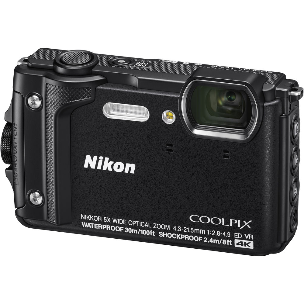 Restored Nikon COOLPIX W300 16MP 4k Ultra HD Waterproof Digital Camera (Black) 26523B - (Refurbished) - image 4 of 8