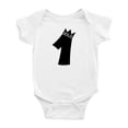 thumbnail image 1 of First 1st Birthday Funny Baby Bodysuits Boy Girl Unisex, 1 of 3