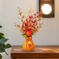 thumbnail image 4 of Artificial Potted Flower Ornament Decor Flower Basket for Office Holiday Style A 16cmx32cm, 4 of 9