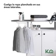 thumbnail image 4 of Modulo De Planchado Mueble Organizador Burro Para Planchar Ropa KingsHouse blanco, 4 of 7