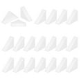 thumbnail image 1 of Uxcell 60Pcs Triangle Glass Corner Protector, 0.47 Inch Plastic Glass Table Corner Protector Transport Corner Guard for Glass, Ceramics, Wood, and Steel(Right Angle, Clear), 1 of 6