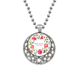 thumbnail image 1 of Patron de flores rosas rojas Bush Collares Colgante Retro Moon Stars Jewelry Unbranded M, 1 of 3