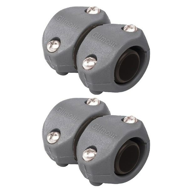 Gilmour Hose Mender 801024 Clamp Repair For 5/8 And 3/4 Inch Hose