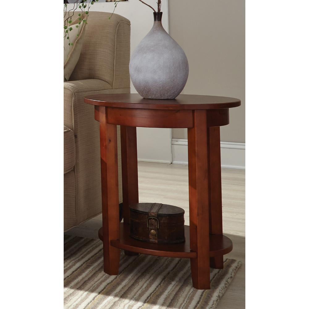 Alaterre Furniture Shaker Cottage 2-Shelf End Table