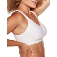 thumbnail image 3 of Women's Bali 3484 Comfort Revolution ComfortFlex Fit Wirefree Bra (White Retro M), 3 of 7