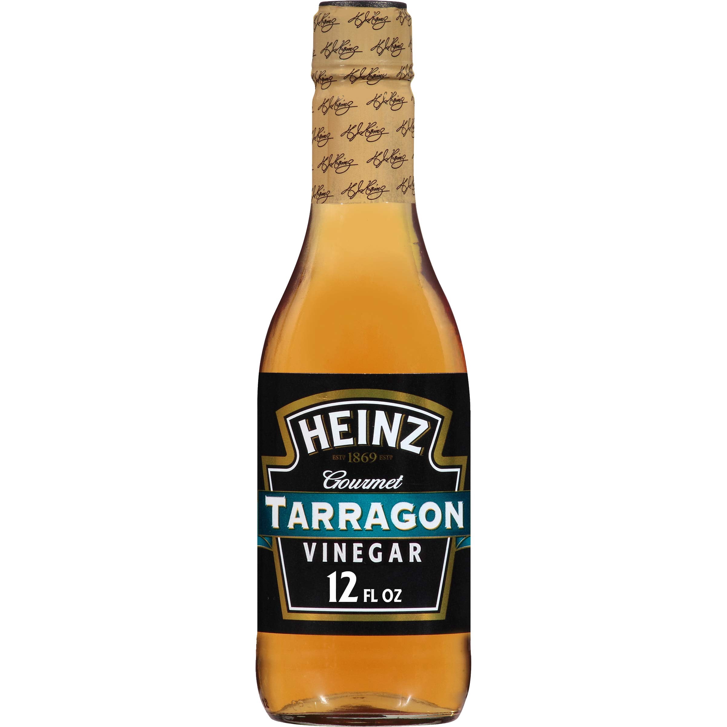 Heinz Tarragon Sauce Vinegar Bottle, 12 oz - Case of 12
