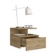 thumbnail image 1 of Mesa Noche Flotante Macadamia Diseño Moderno Excelsior, 1 of 5