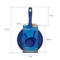 thumbnail image 4 of 2 Pan Set juego de sartenes antiadherentes 20 y 24 cm azul, 4 of 6