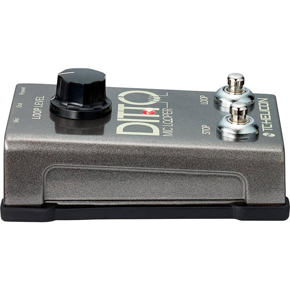 TC-Helicon Ditto Mic Looper Pedal for Vocals and Mic'ed Instruments