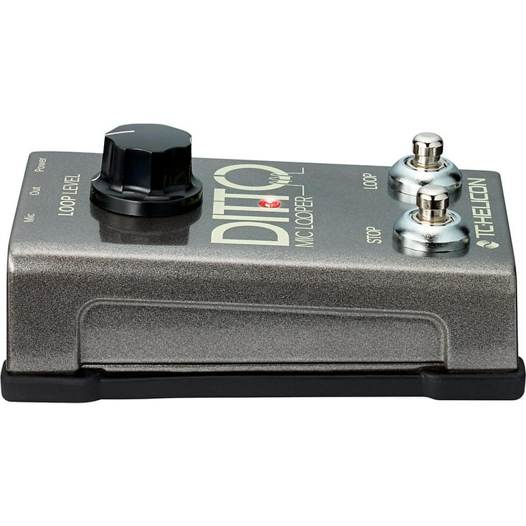 TC-Helicon Ditto Mic Looper Pedal for Vocals and Mic'ed