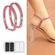 thumbnail image 1 of Fiudx Correas Elásticas para Tacones Altos, Diseño Cómodo y Ajustable, Decoración de Diamantes de Imitación, Prevención de Ampollas, Versátiles para Tacones, Tacones de Aguja y Sandalias, Elegantes y, 1 of 1
