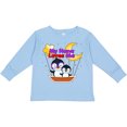 thumbnail image 3 of Inktastic My Nana Loves Me Penguin Boys or Girls Long Sleeve Toddler T-Shirt, 3 of 5