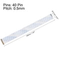 thumbnail image 2 of Unique Bargains FFC Cable 0.5mm Pitch 40 Pin 200mm Flat Ribbon Cable for LCD Screen B Type 2 Pack, 2 of 6