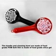 thumbnail image 3 of Promotions! Coffee Machine Brewing Head Plastic Handle Clean Brush For 57-59MM Espresso Coffee Machine Silicone Brushes Cafe Grinder Cleaner, 3 of 5