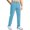 Sky Blue, variant on Delconic Mens Golf Pants Outdoor Hiking Trousers Breathable Casual Sports Pants Straight Leg Stretch Waist Travel Workwear Black L