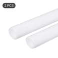 thumbnail image 3 of Uxcell 2 Pcs Foam Tube Sponge Protective Sleeve Heat Preservation Polyethylene Foamed Cotton White 0.9" x 1.3", 3 of 5