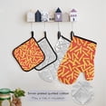 thumbnail image 5 of French Fries 5 Pcs Kitchen Set Heat Resistant Oven Mitts and Non-Slip Pot Holders with Adjustable Cooking Apron, 5 of 6