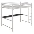 thumbnail image 1 of Miles Metal Twin Loft Bed with Desk, 1 of 9