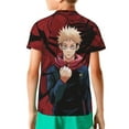 thumbnail image 7 of Jujutsu Kaisen Yuji Itadori Kids T-Shirt 3d Printed Graphic T-Shirts Boys And Girls Short Sleeve Shirts For Youth Kids X-Small, 7 of 7