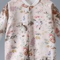 thumbnail image 5 of KPOPLK Baby Boys Pajamas One Piece Boys Button Down Long Sleeve Footless Sleepers for 0 3 6 9 12 18 Months Size 0-3 Months, 5 of 5