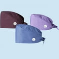 thumbnail image 6 of Women's and Men's Caps Working Hat Scrub Hats Nurse Hat Adjustable Doctor Hat Surgical Caps, 6 of 8