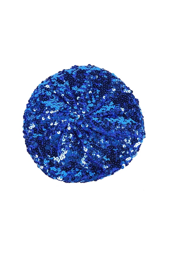 Womens Winter Beret Hats Fashion Sparkling Sequins Colorful Cap Nightclub Dress Caps Berets Hat