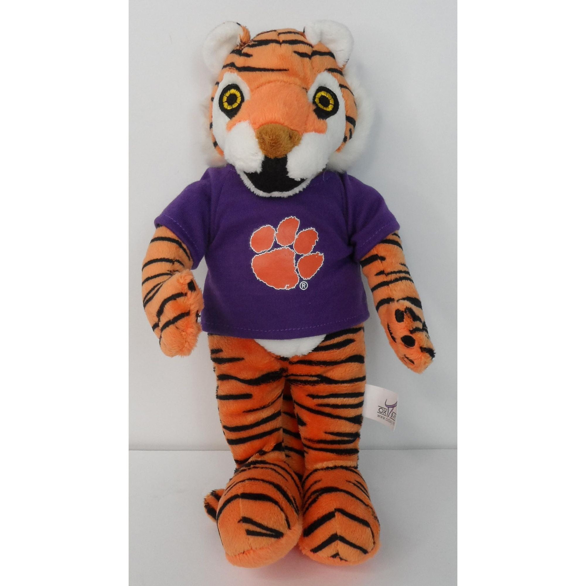 orange tiger stuffed animal