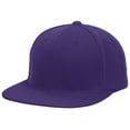 thumbnail image 2 of Pacific Headwear Premium P-Tec Flexfit Cap Es342 Purple S/M, 2 of 2