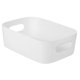 thumbnail image 1 of 6 piezas de caja de almacenamiento, cestas, contenedores, organizador, ABS blanco, oficina, 1 of 6