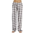 thumbnail image 1 of DuAnyozu Women Pajama Bottoms Plaid Checked PJ Pants Lounge Sleepwear Trousers, 1 of 5