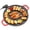 14-inch Round, variant on AORAN KITCHEN Indoor Grills Electric Smokeless – Nonstick Griddle for Use, Compact & Versatile Cooking for Steaks, Pancakes, and BBQ