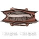 thumbnail image 5 of Bolso de hombro Dasein para mujer con cartera, 5 of 6