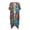 Animal Paw Prints, variant on Gothic Skull Tombstone Pattern Long Kimono Swimsuit Cover Up Lightweight Polyester Breathable Bathing Suit Cover Up